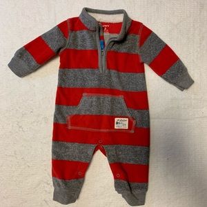 Carter’s fleece one piece playsuit